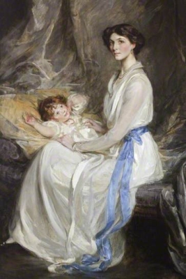 Winifred, Viscountess Ingestre
and her son John
by James Jebusa Shannon, 1914 2