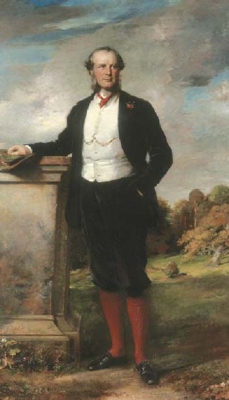 Beilby Lawley, 2nd Baron Wenlock
by George Richmond, 1870 2