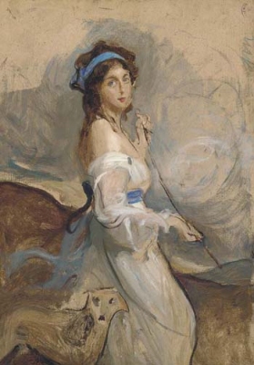 Hon. Edith Chaplin 
by Philipp Alexis de Laszlo 2