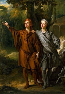 Maurice Ashley-Cooper, and his brother 
Anthony Ashley-Cooper, 3rd Earl of Shaftesbury (l-r) 
by John Closterman 1