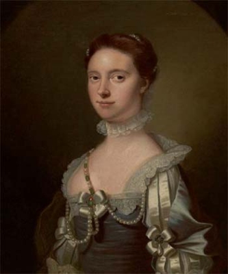 Barbara, Lady Johnstone
by Allan Ramsay, 1748 2