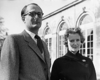 John Russell, 13th Duke of Bedford and his wife Lydia2