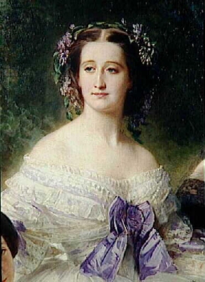 Countess Eugenie de Montijo
by Franz Xavier Winterhalter, 1853 3