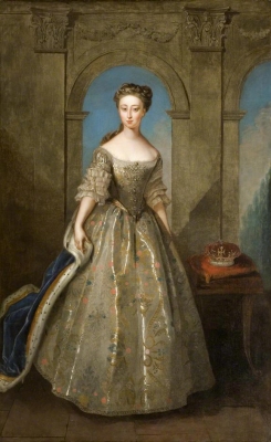 Caroline Elizabeth Hanover, Princess of Great Britian
by Philip Mercier 1