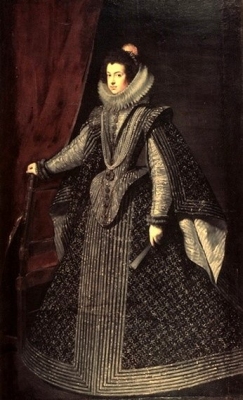 Elisabeth of france
by Diego Velázquez, c. 16302