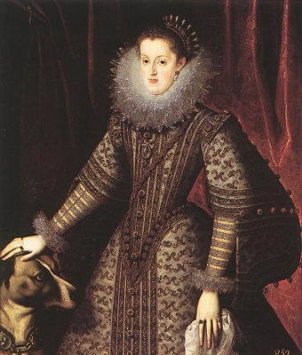 Margarete, Queen of Spain
by Bartolomé González y Serrano, 16091