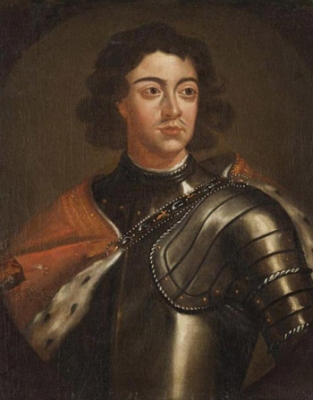 Peter the Great, Tsar of Russia 
by Godfrey Kneller, 1698 2