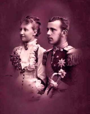 Rudolf, Crown Prince of Austria,
and his wife, Stephanie 3