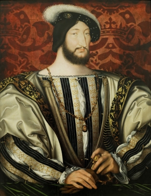 François I, King of France 
by Jean Clouet 2