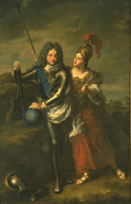Philippe d'Orleans, Duc d'Orleans 
and Marie Madeline de la Vieuville 
by Jean Baptiste Santerre, 1715 1