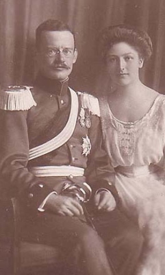 Franz Prinz von Bayern, 
and his wife Isabella 
by Kogel Atelier, 1912 2