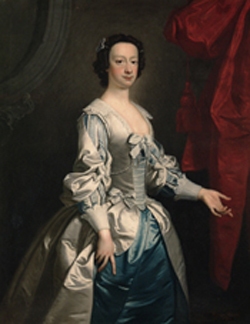 Catherine, Countess of Galloway 
by Thomas Hudson, 1749 2