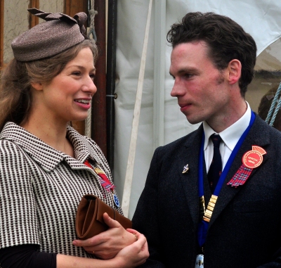 Alexander Douglas-Hamilton, 16th Duke of Hamilton 
and his wife, Sophie, 2012 2