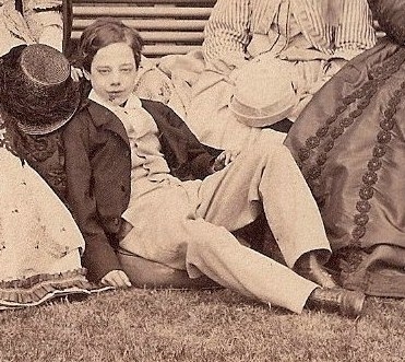 Hughie Arbuthnot 
at Cowarth Park, c 1862 2