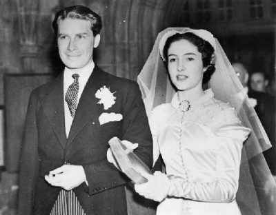 Sir Basil Bartlett, 2nd Bt. and Mary Malcom
Wedding on 5 January 19372