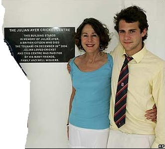 Harriet Crawley and her son, Spencer 2