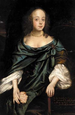 Lady Annabella Scrope 
by Sir Peter Lely 2