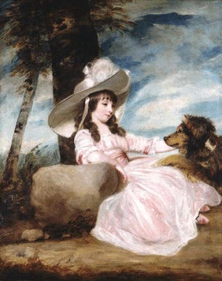 Hon. Anna Maria Ward 
by Joshua Reynolds, 1787 2
