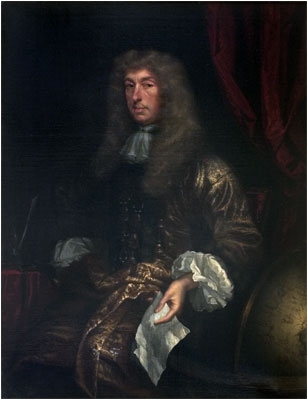 Sir John Chardin 
by John Michael Wright 2