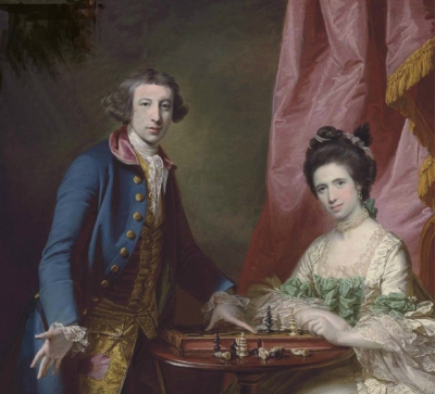 Sir William Earle Welby, 1st Bt.
and his wife Penelope
by Francis Cotes 2