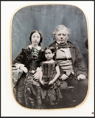William Rhodes, his first wife Sarah
and his daughter Mary Ann 2
