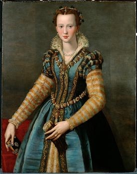 Marie de' Medici
by Alessandro Allori, 1555 1