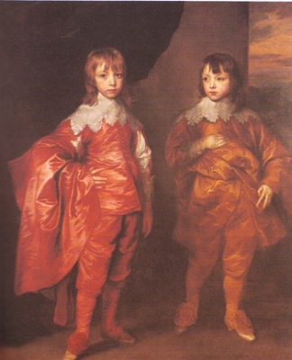 George and Francis Villiers (l-r) 
by Anthony van Dyck 1