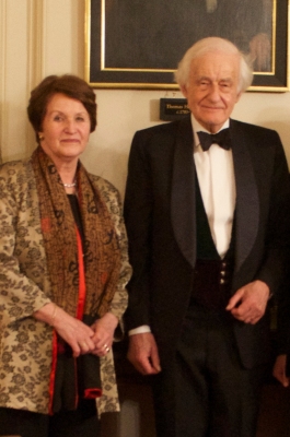 David Wilson, Baron Wilson of Tillyorn, 
and his wife, Natasha 2